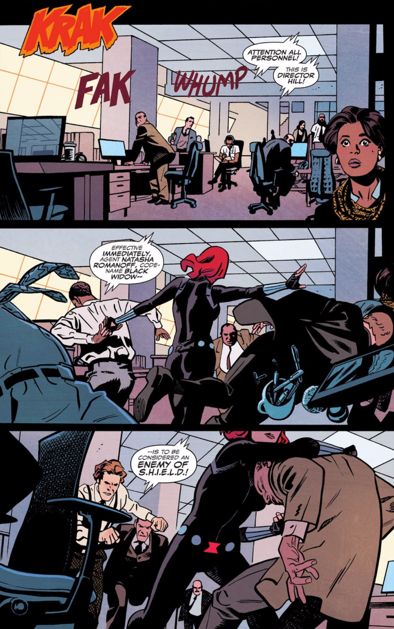 Illustration for article titled The New Black Widow Comic Is a Master Class in Kicking Ass